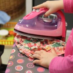 Bügeleisen Nahaufnahme