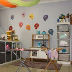 Spielecke in der Spielgruppe Rägeboge