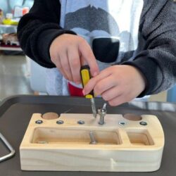 Werken in der Spielgruppe Rägebogescherli